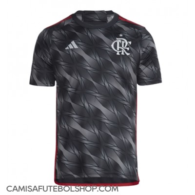 Camisa de time de futebol Flamengo Replicas 3º Equipamento 2024-25 Manga Curta Camisa de time de futebol Flamengo Replicas 3º Equipamento 2024-25 Manga Curta